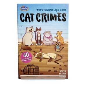 Cat Crimes Who's to Blame Logic Game